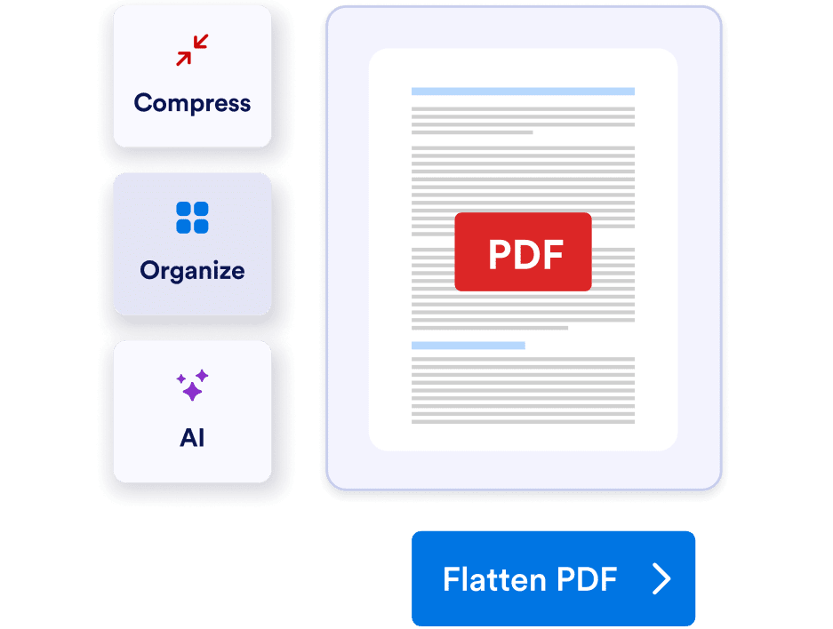 Click Flatten PDF