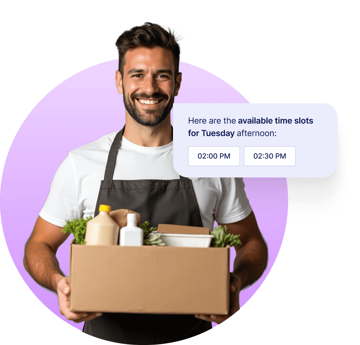 Automatic time slot recommendations
