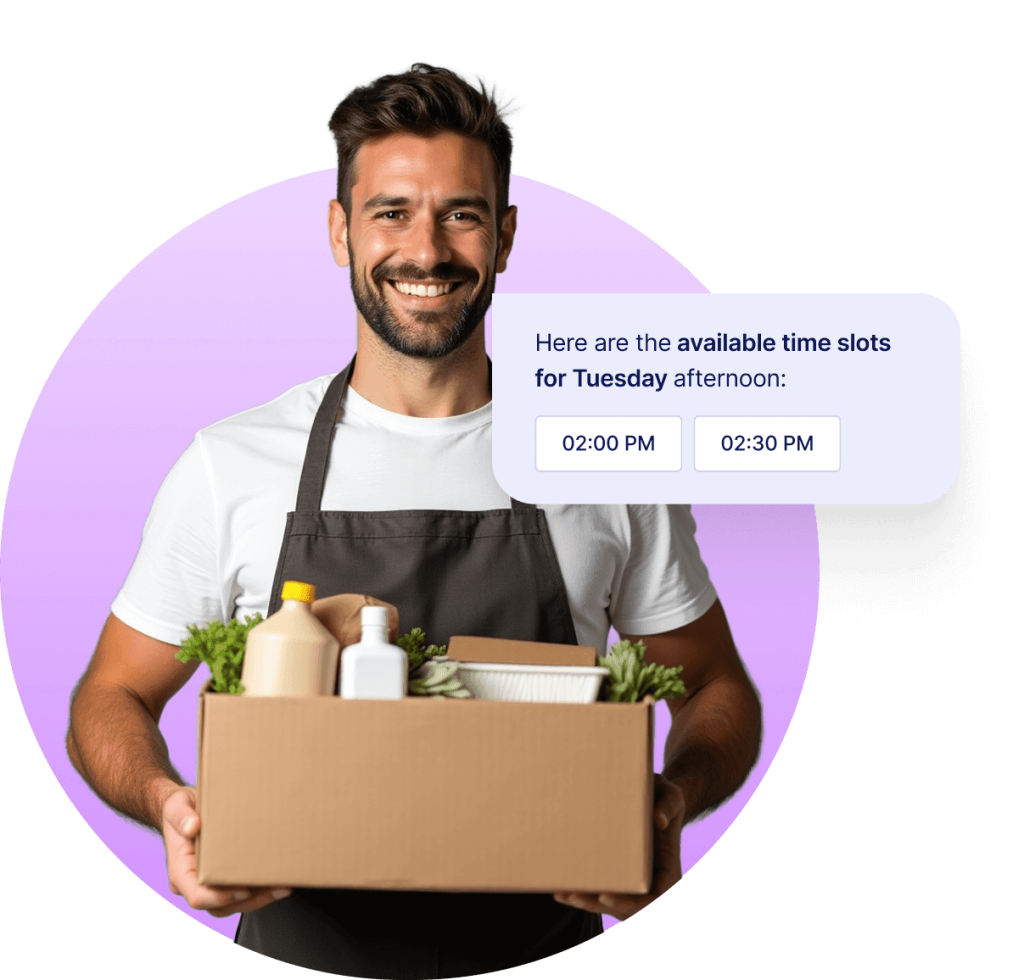 Automatic time slot recommendations