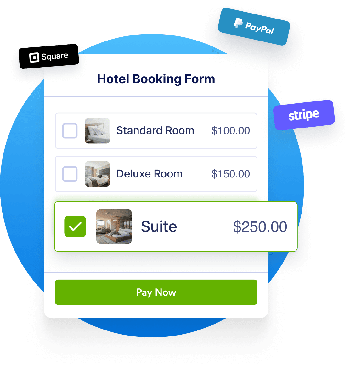 Accept Payments with Trusted Providers