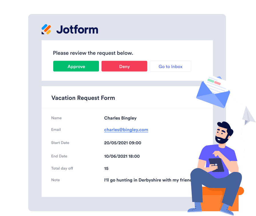 Notify users via email