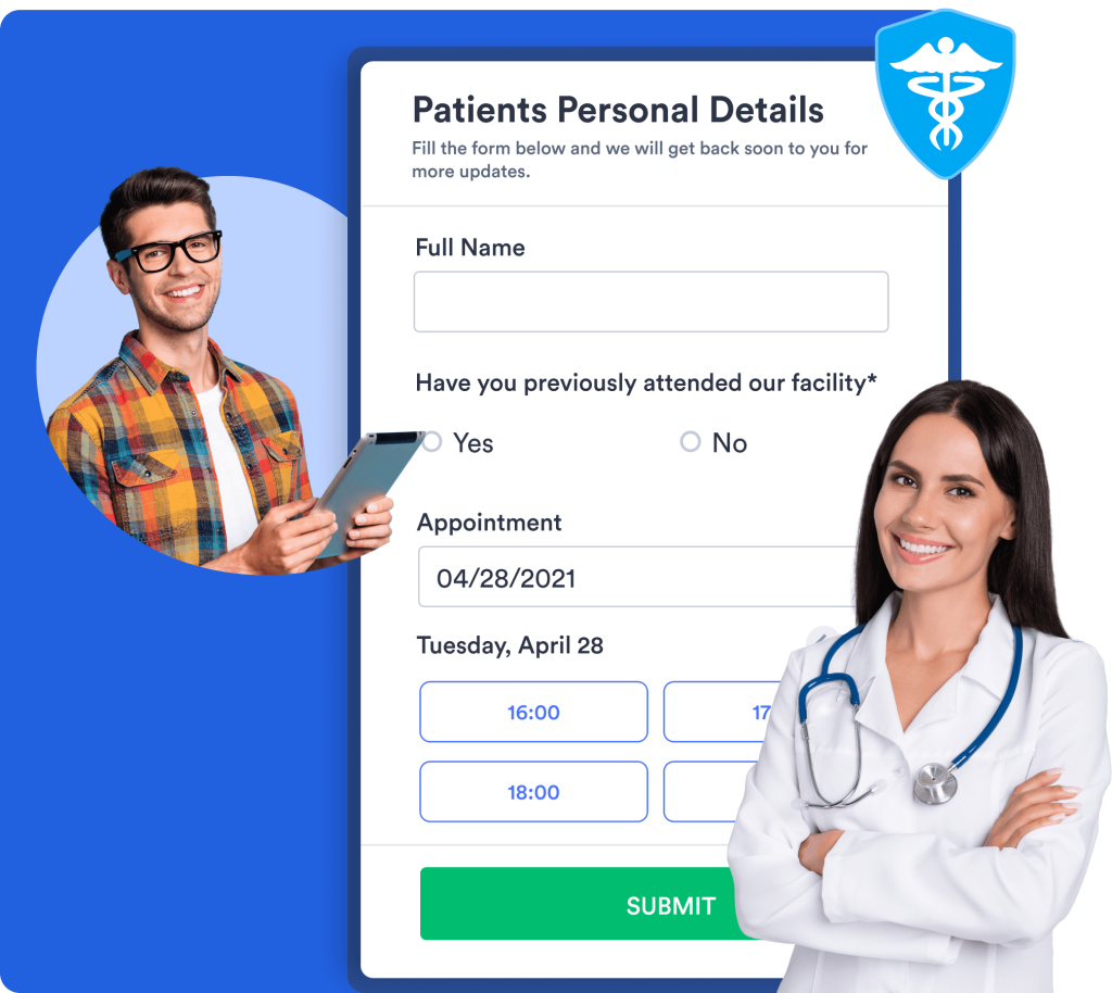 Collect Data Safely with HIPAA-Friendly Features