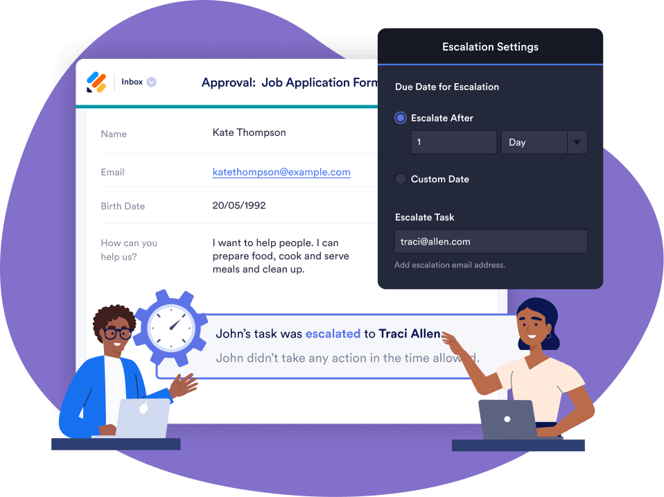Escalate Tasks