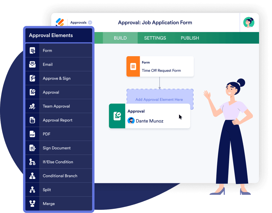 Easy-to-Use Approval Builder