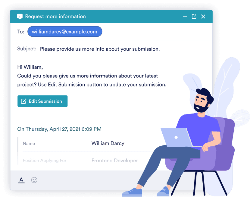 Request more information