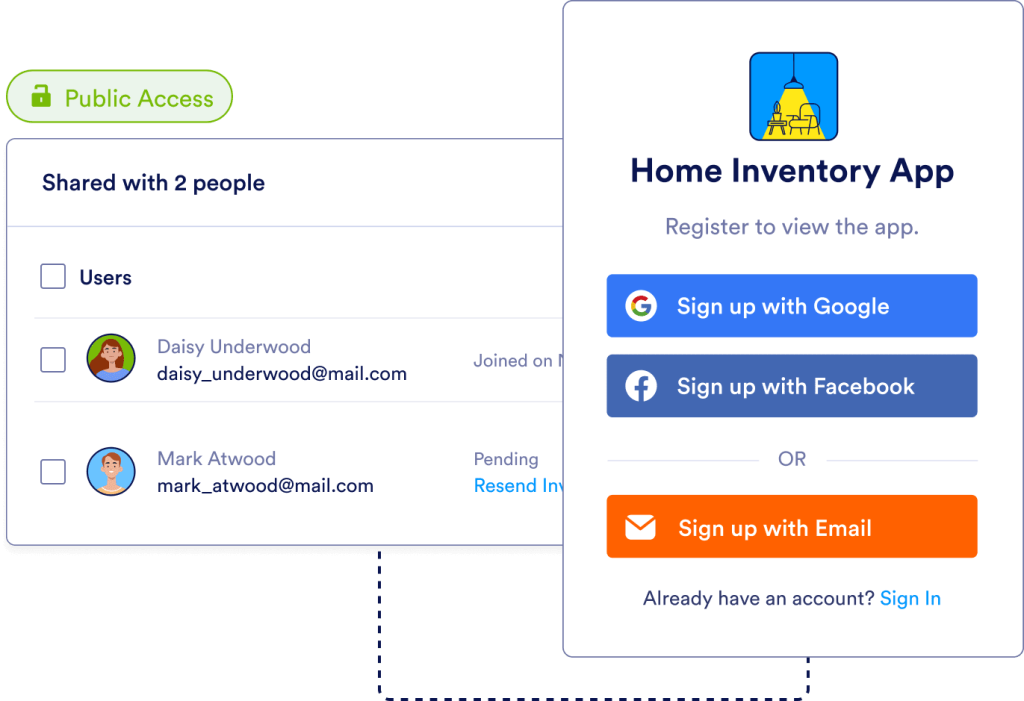 Advanced privacy & access settings