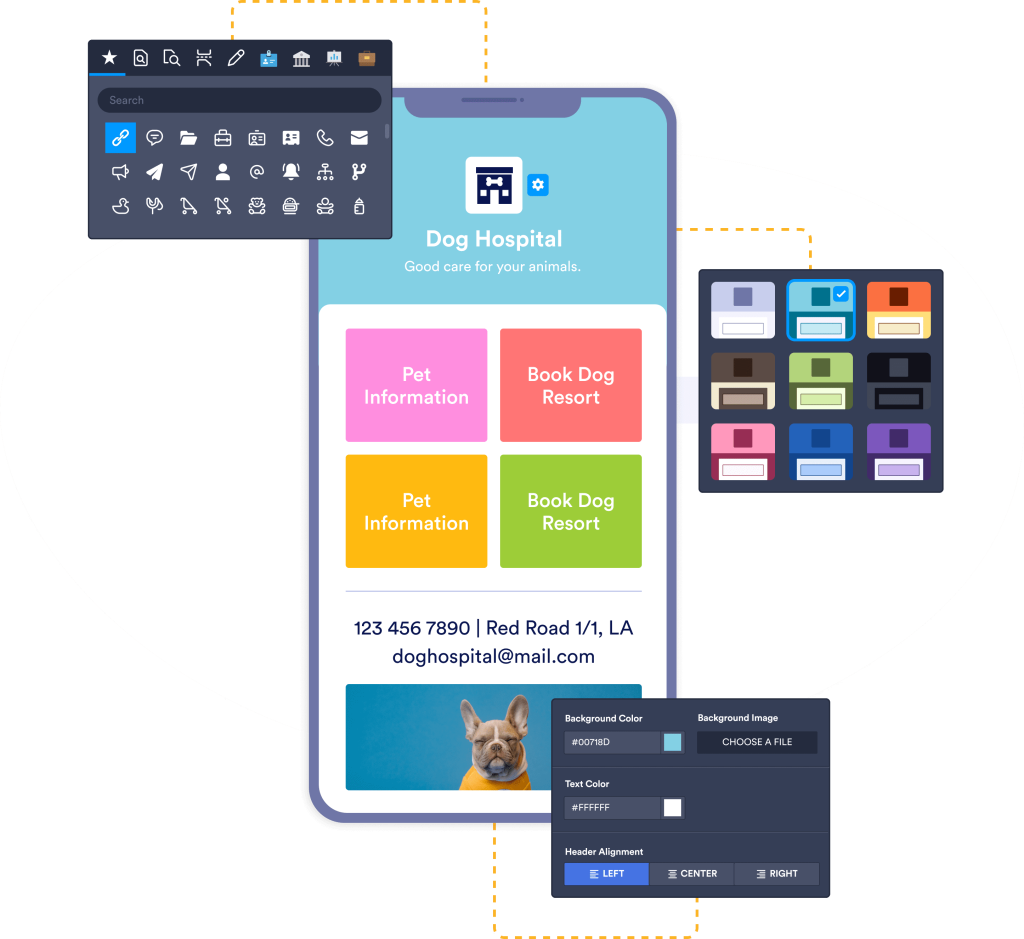 Flexible app designer