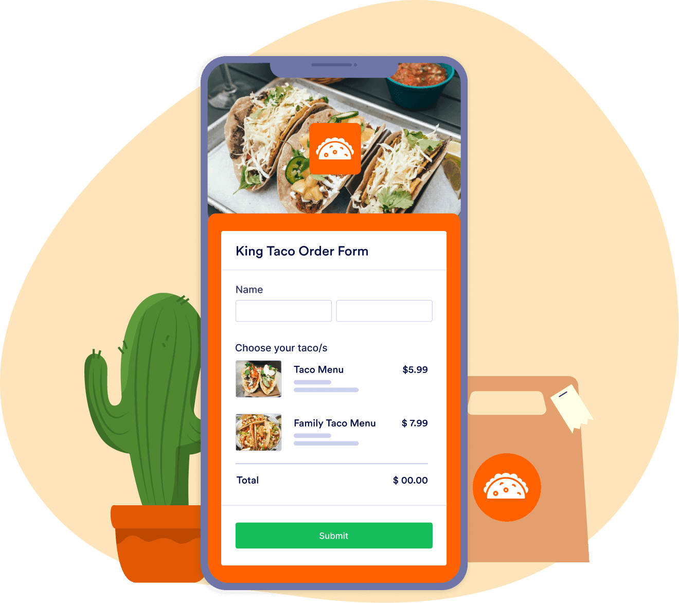 Apps from a single form