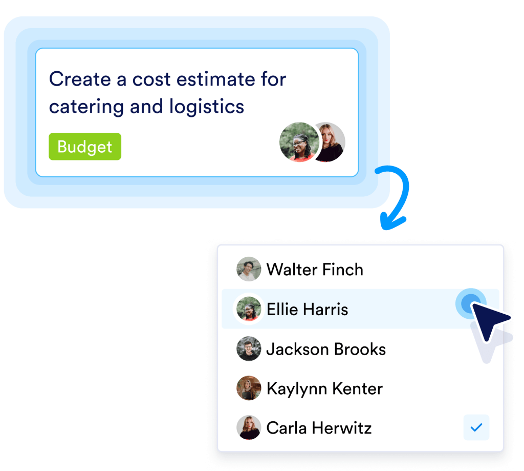 Assign task to members