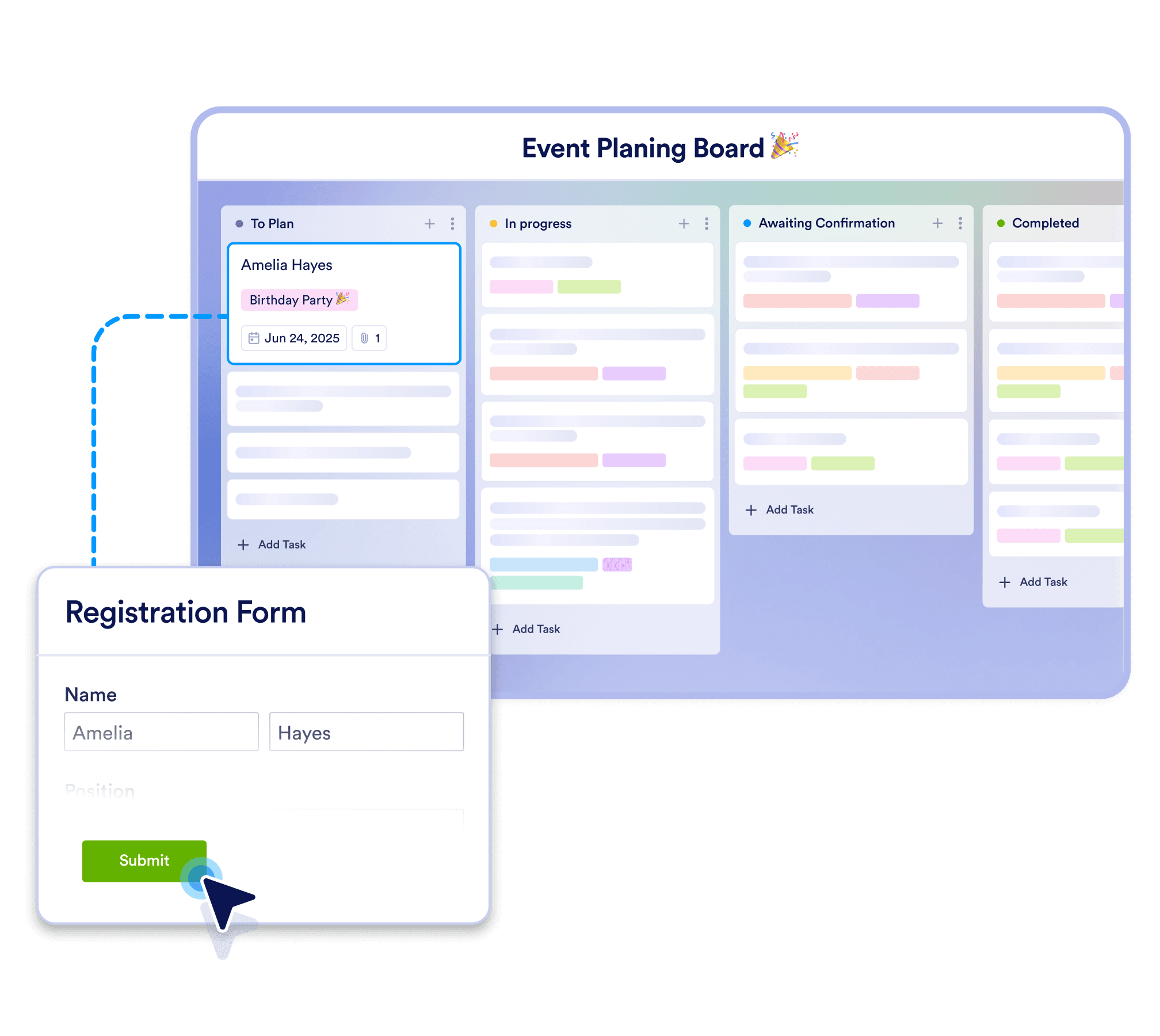 Turning form responses into tasks