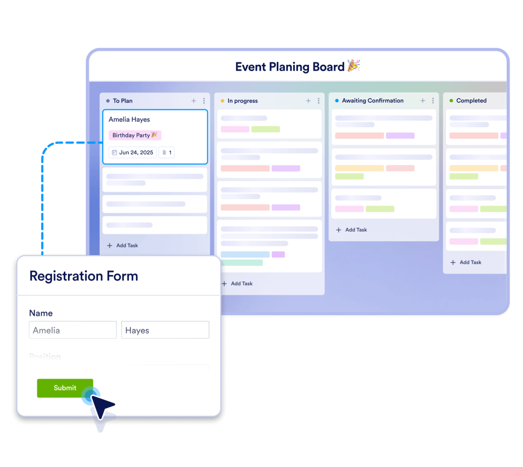 Turning form responses into tasks