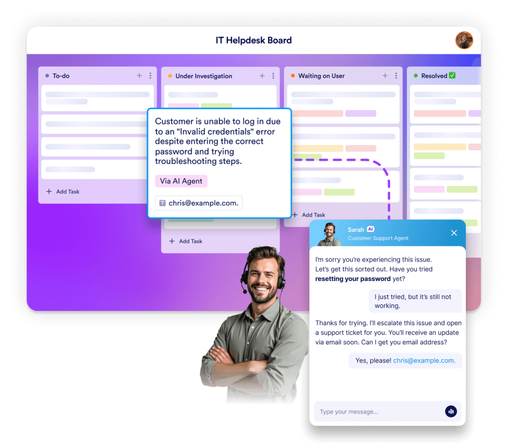 Connect AI Agents to your board