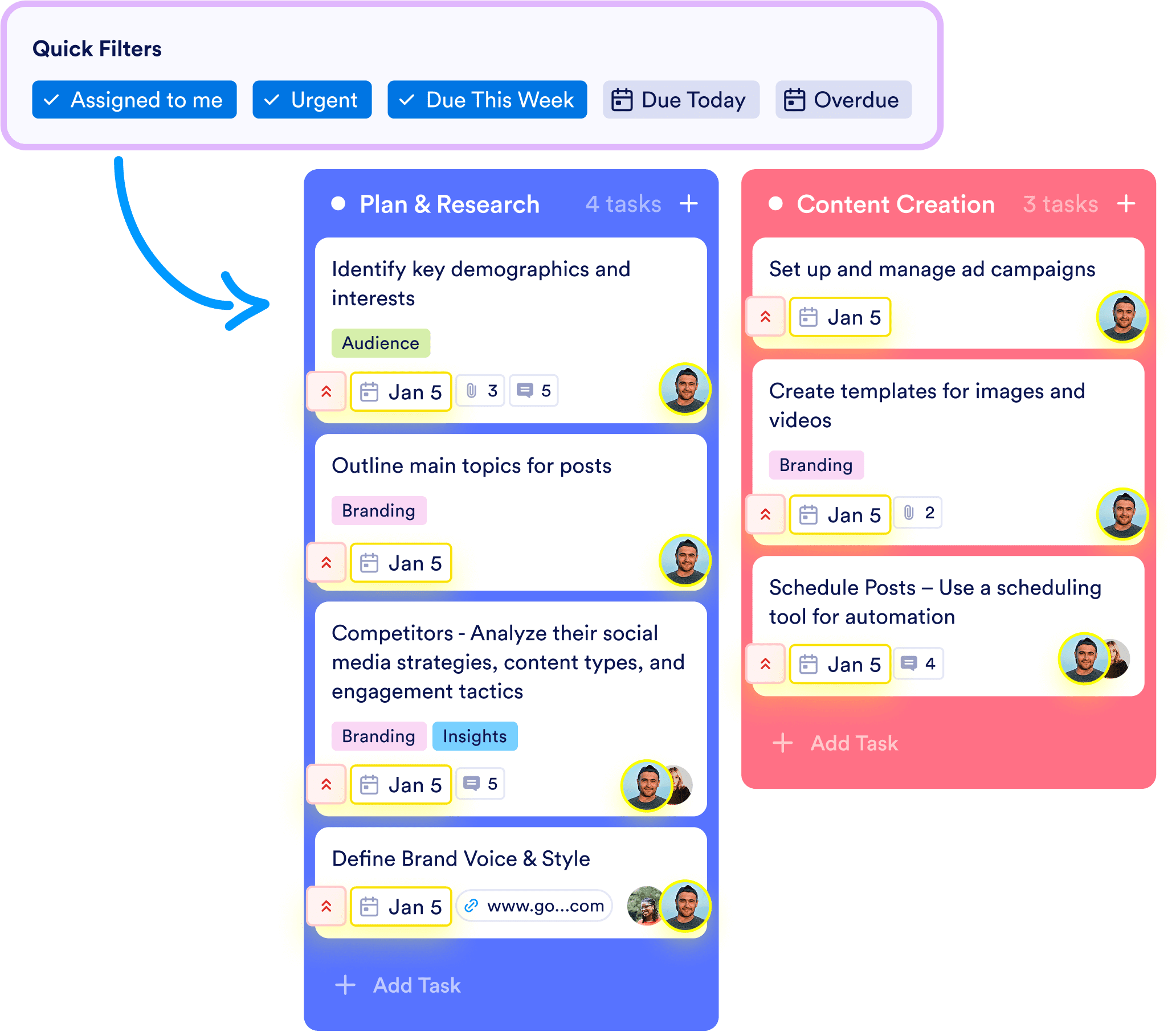 Searching & Filtering