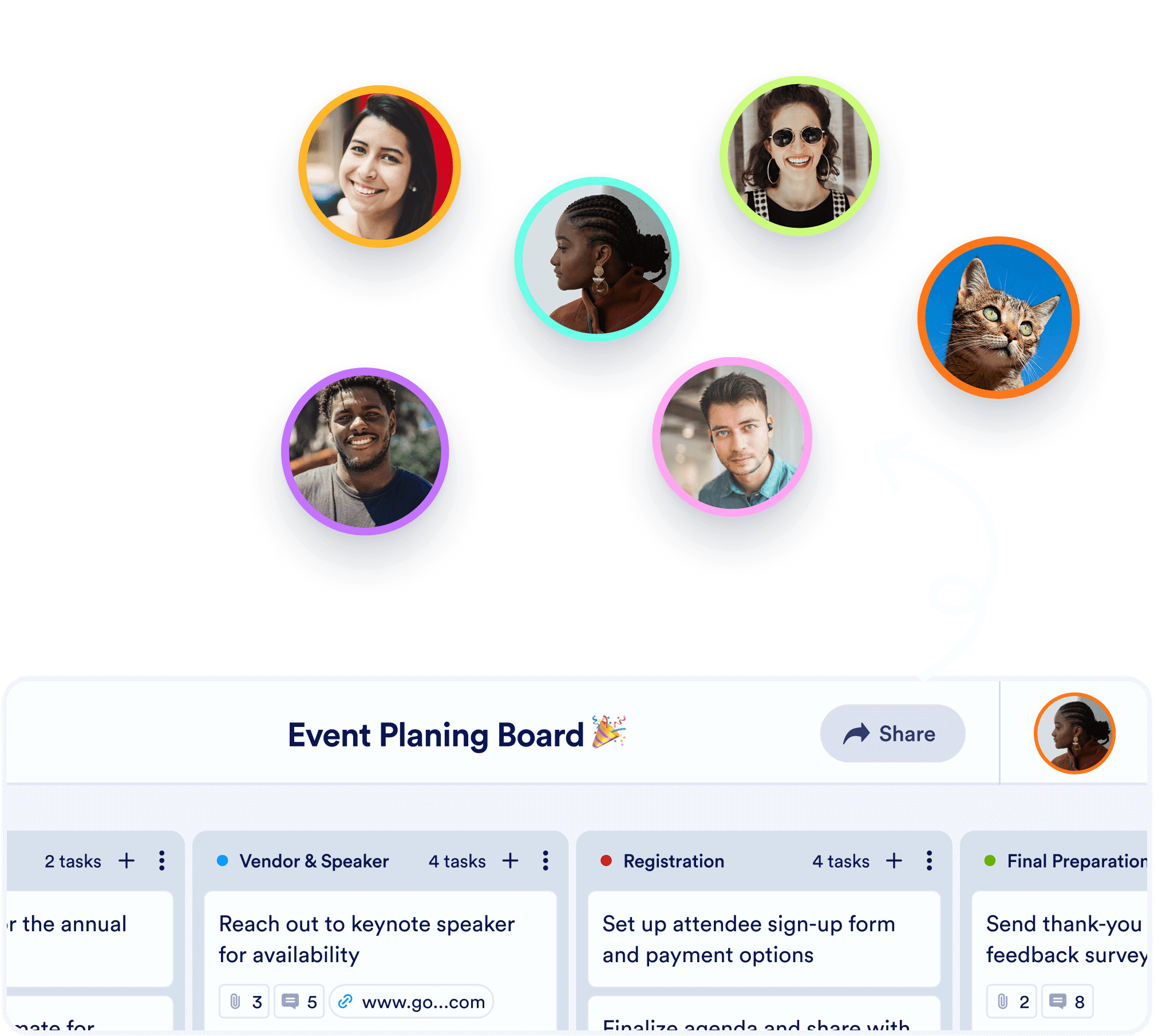 Share Board with your Team