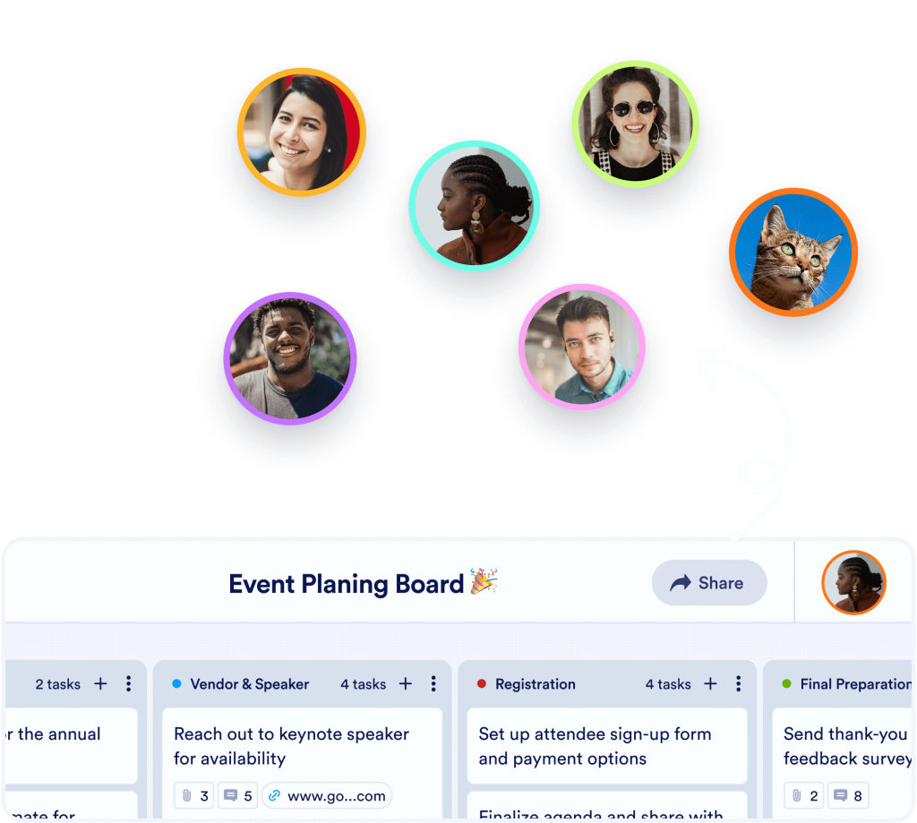 Share Board with your Team