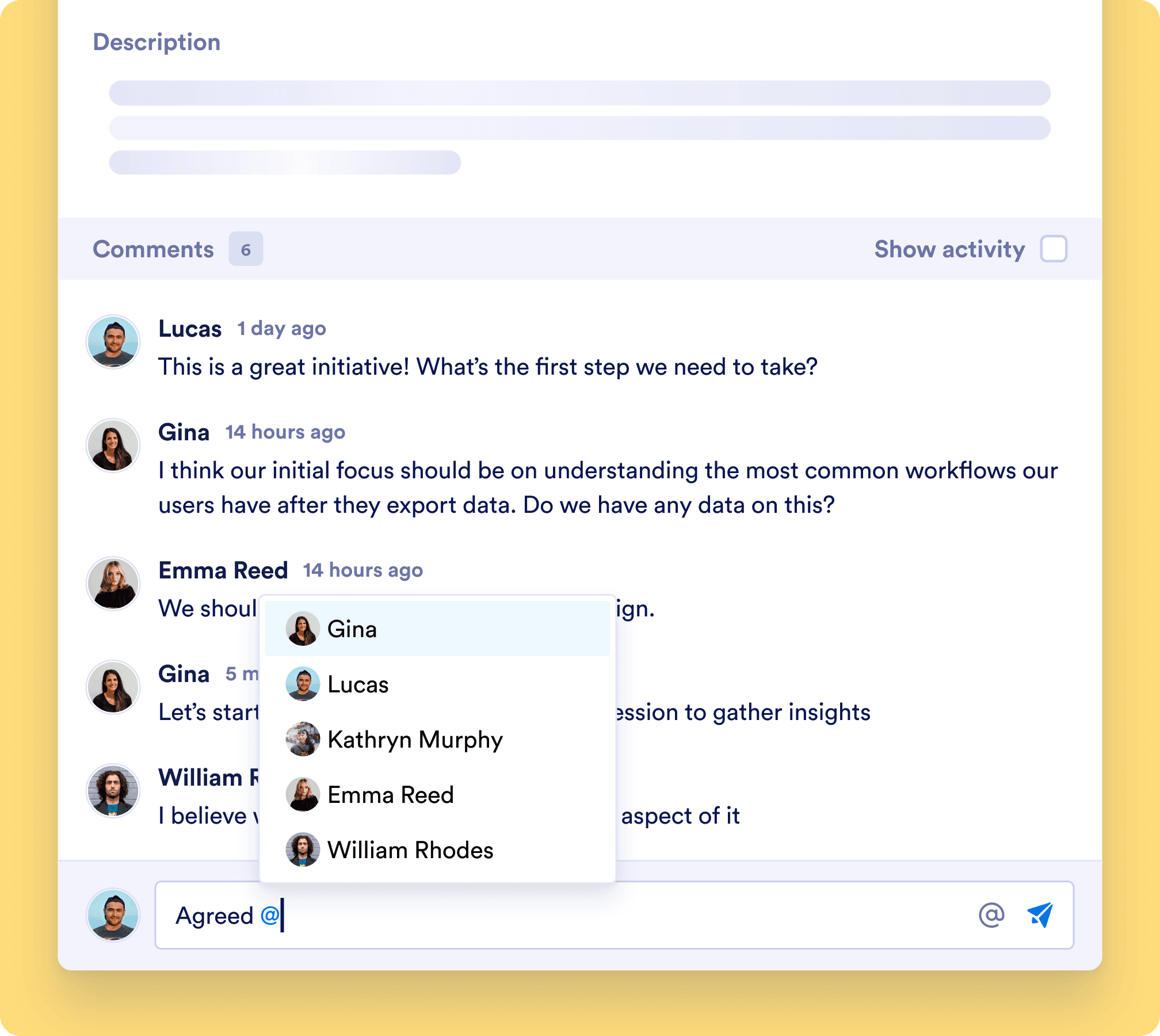 jotform boards comment section