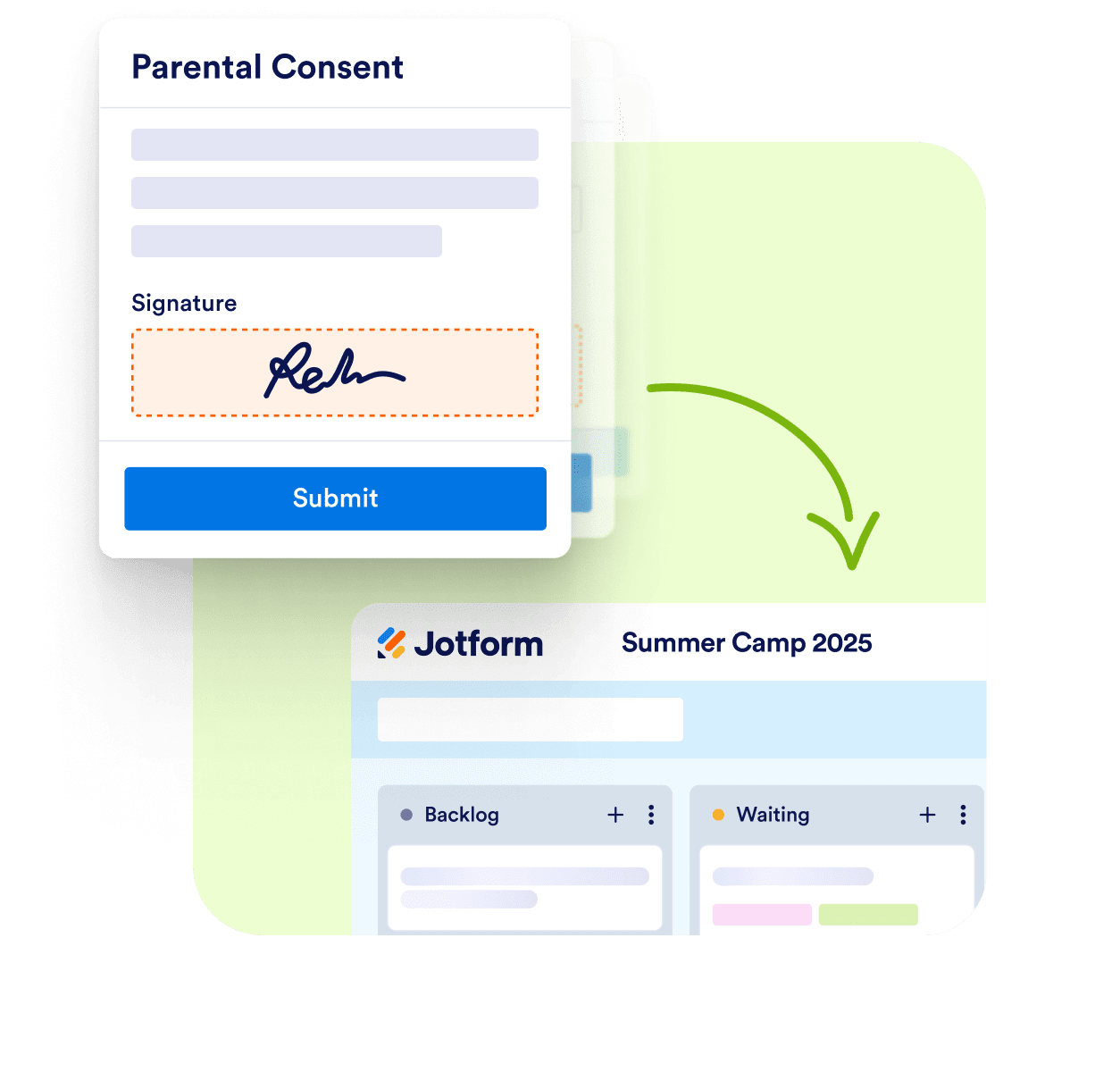 Connect an e-sign document to a board