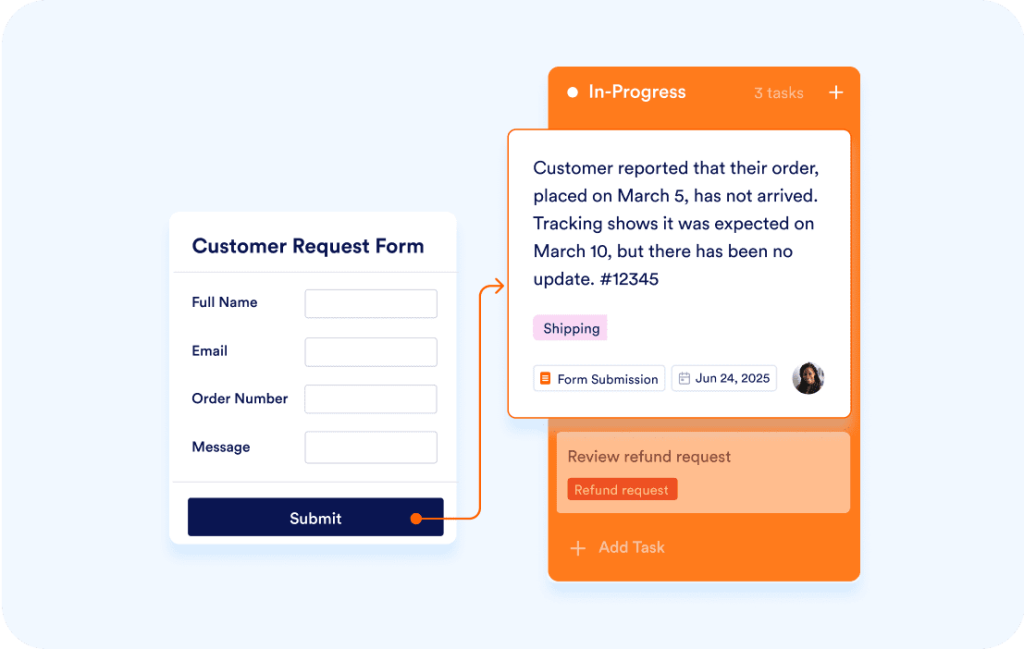 Effortless Form-to-Task Automation