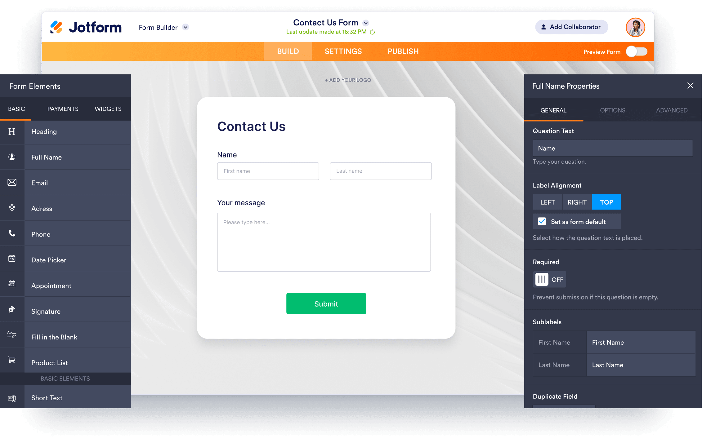 Easily Build Powerful Forms