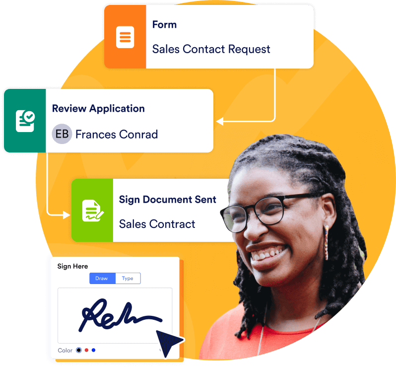 Automated approval flows