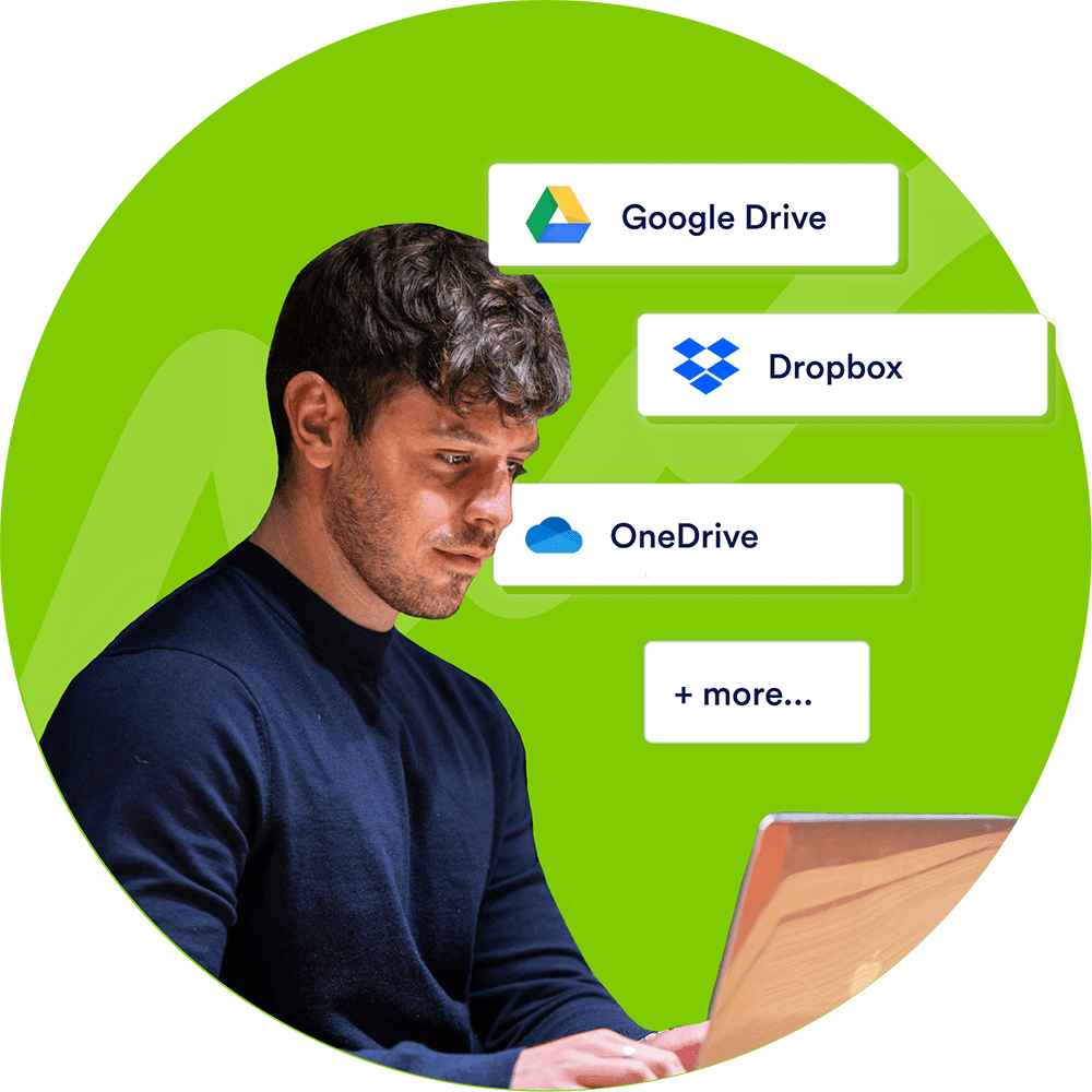 Document sharing with cloud storage