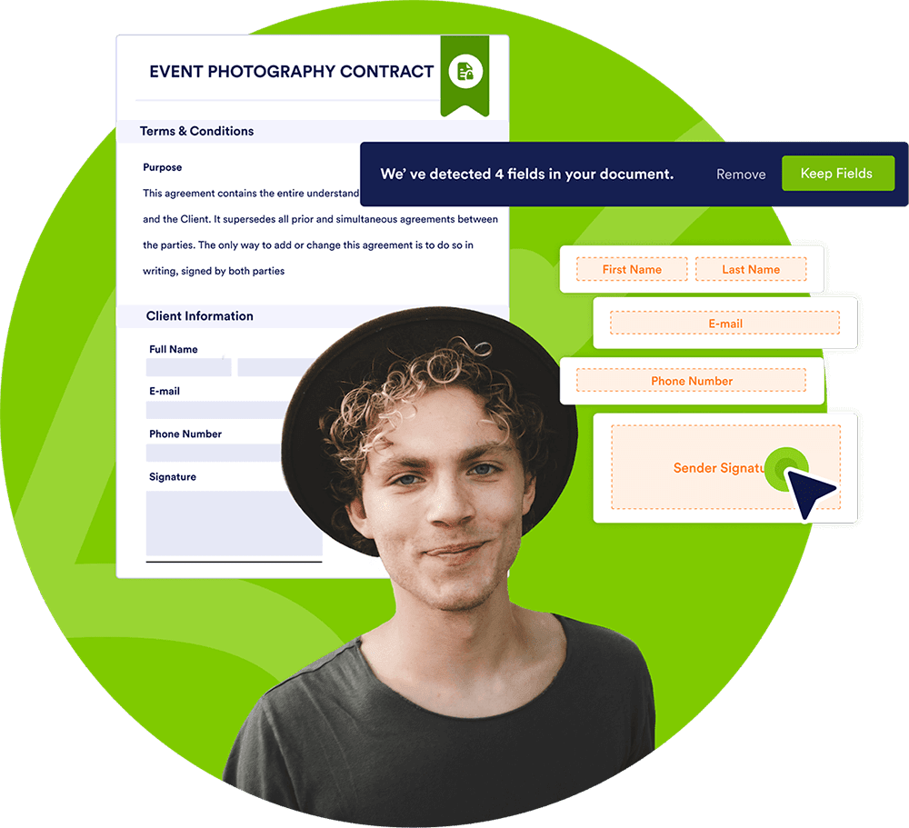 Automatic field detection