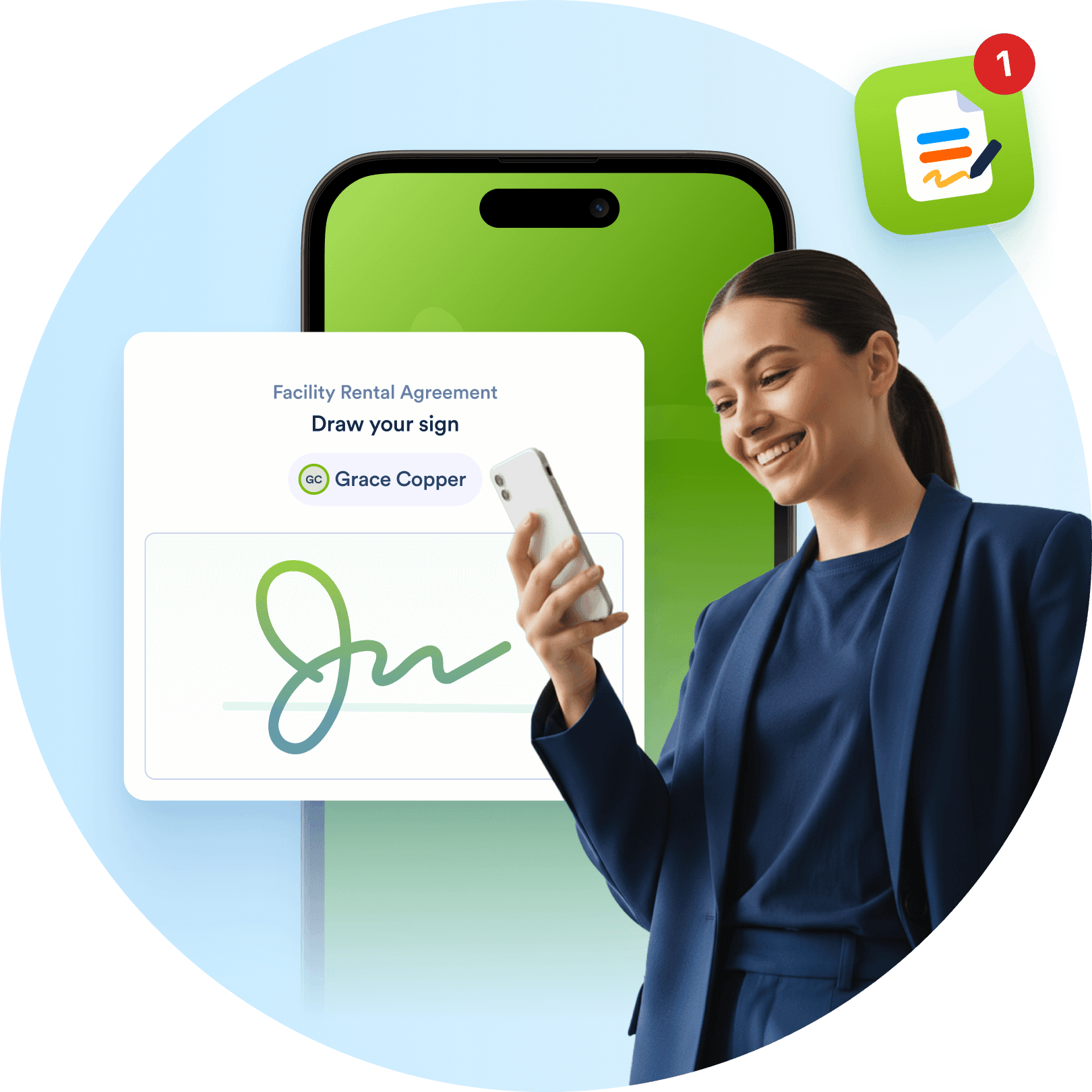 Jotform Sign Mobile