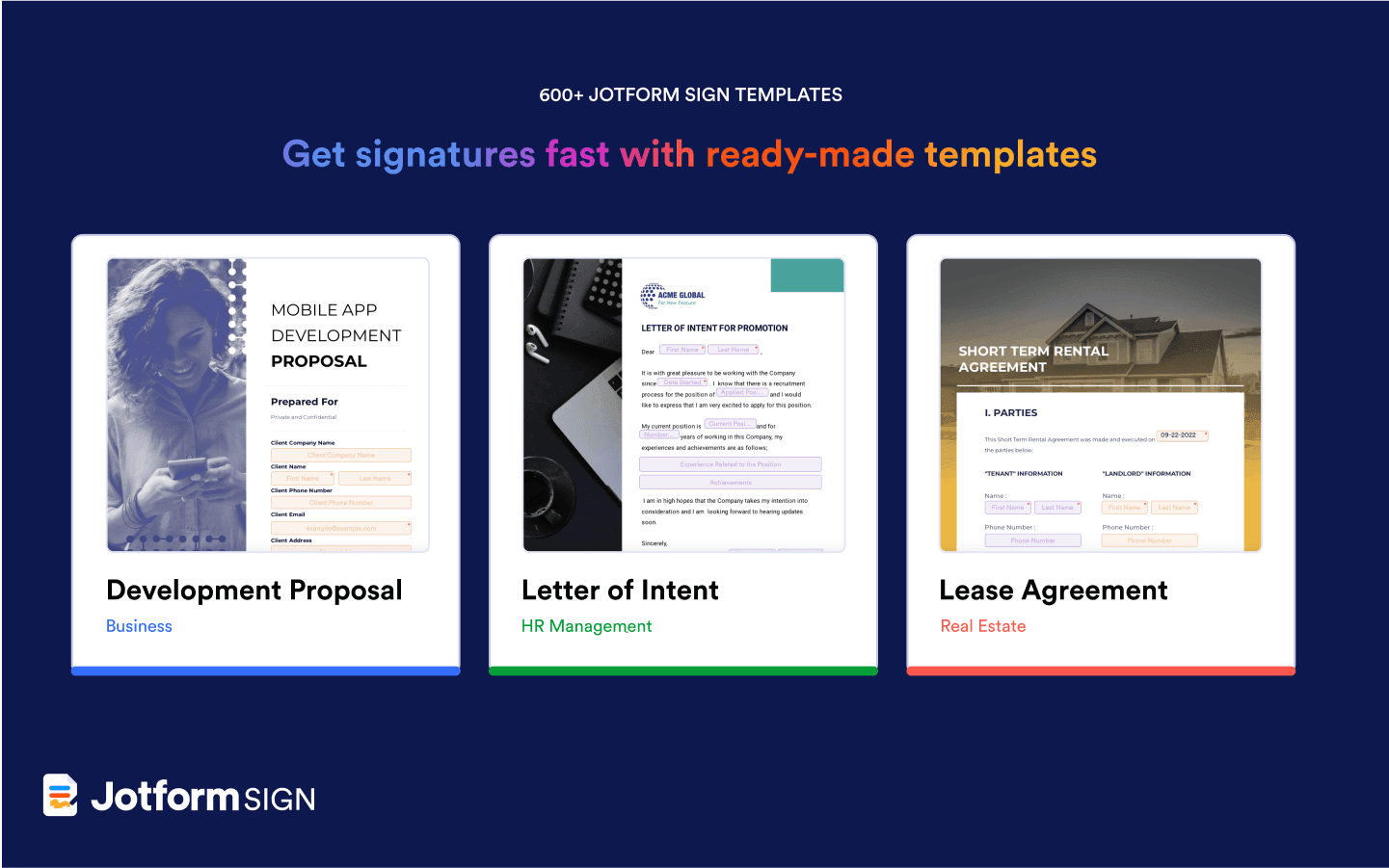 Ready-Made Sign Templates