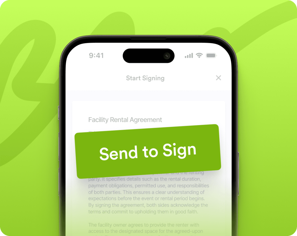 Jform Sign notifications showing signed documents.