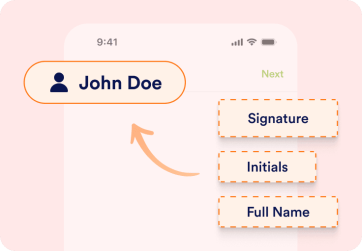 Add signers and fields