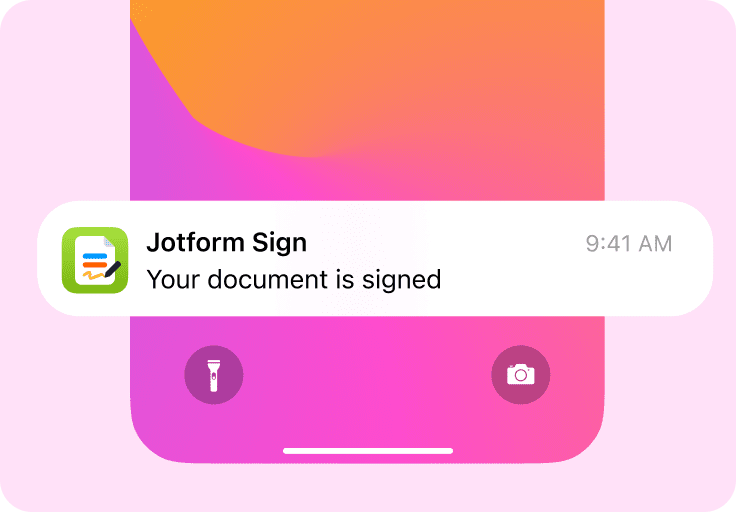 Track, notify, and finalize