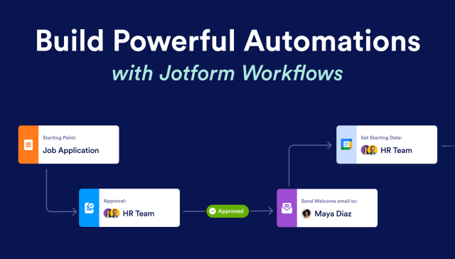 Introducing Jotform Workflows: Build Powerful Automations