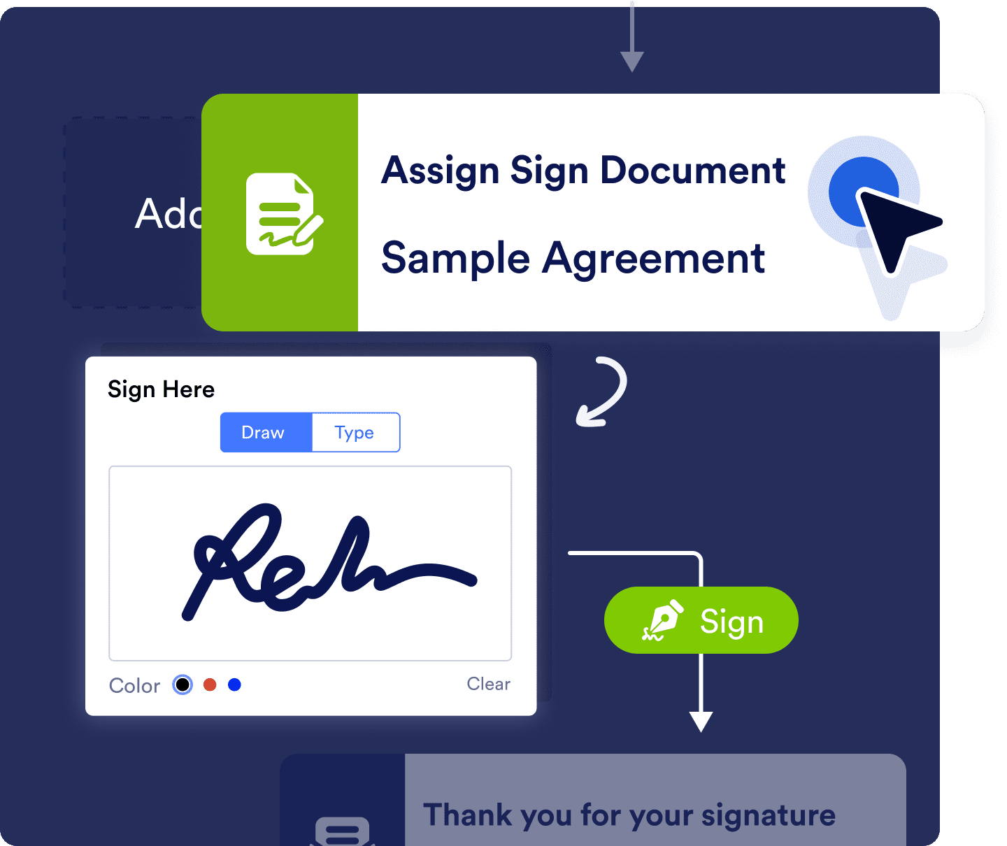 Request e-signatures