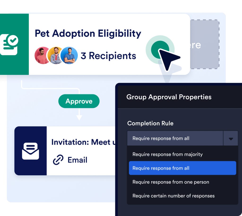 Create an automated completion rule