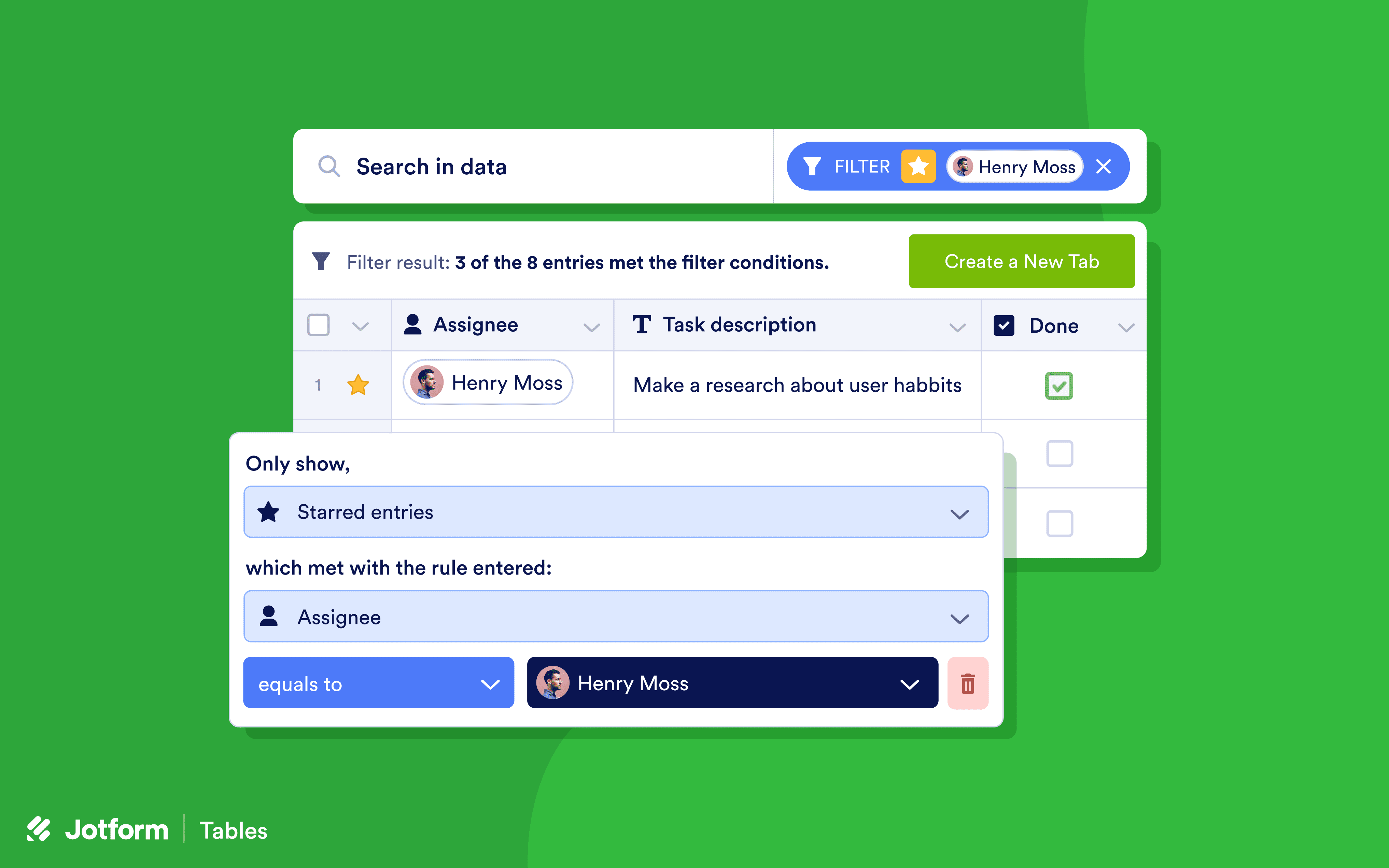 Search through your data in seconds