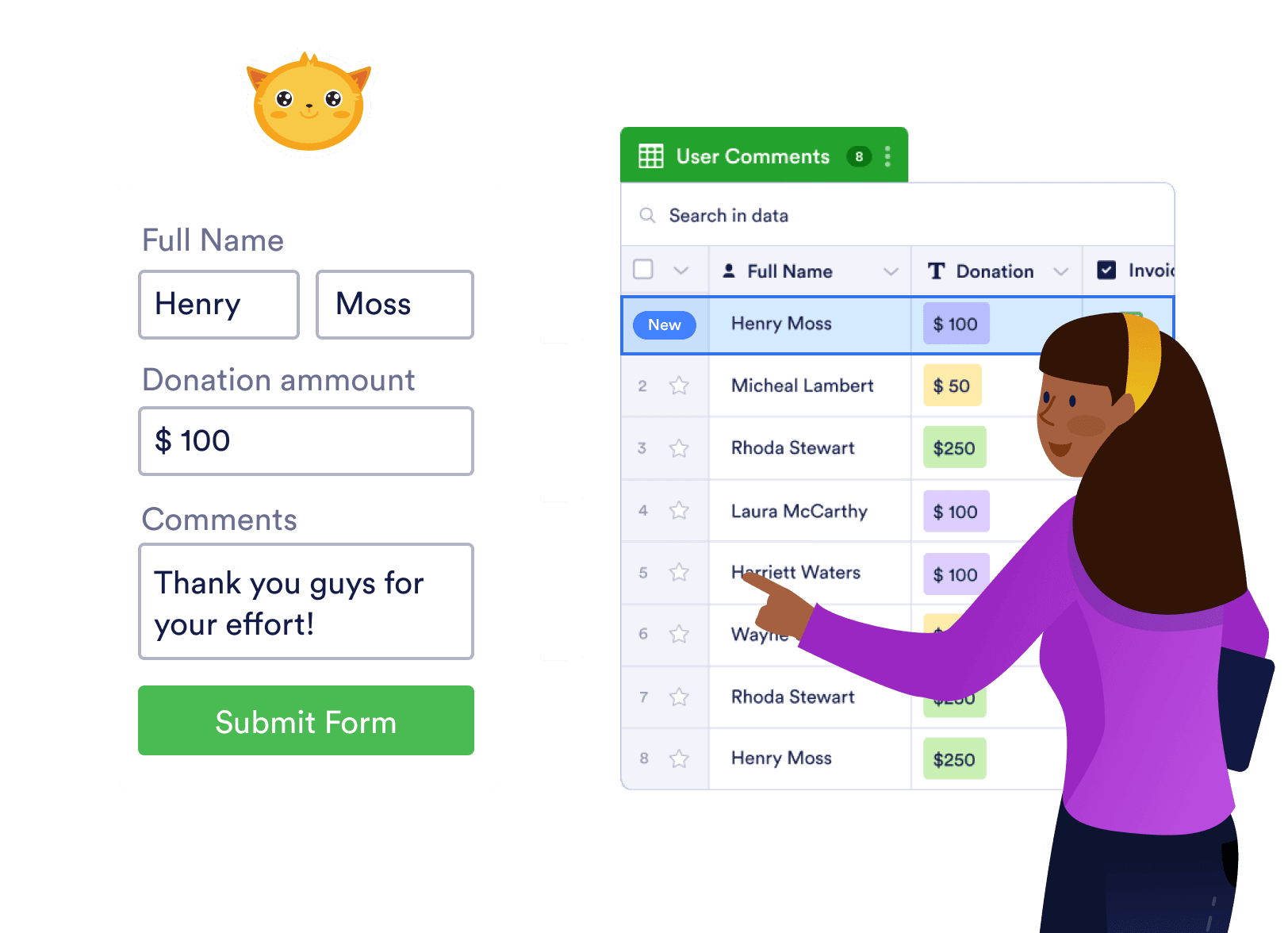 Process Online Form Responses