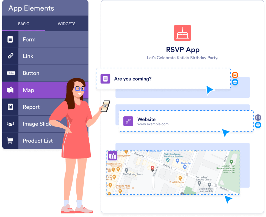 Drag-and-Drop App Builder