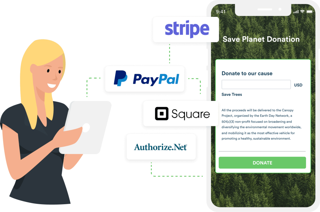 Collect form payments