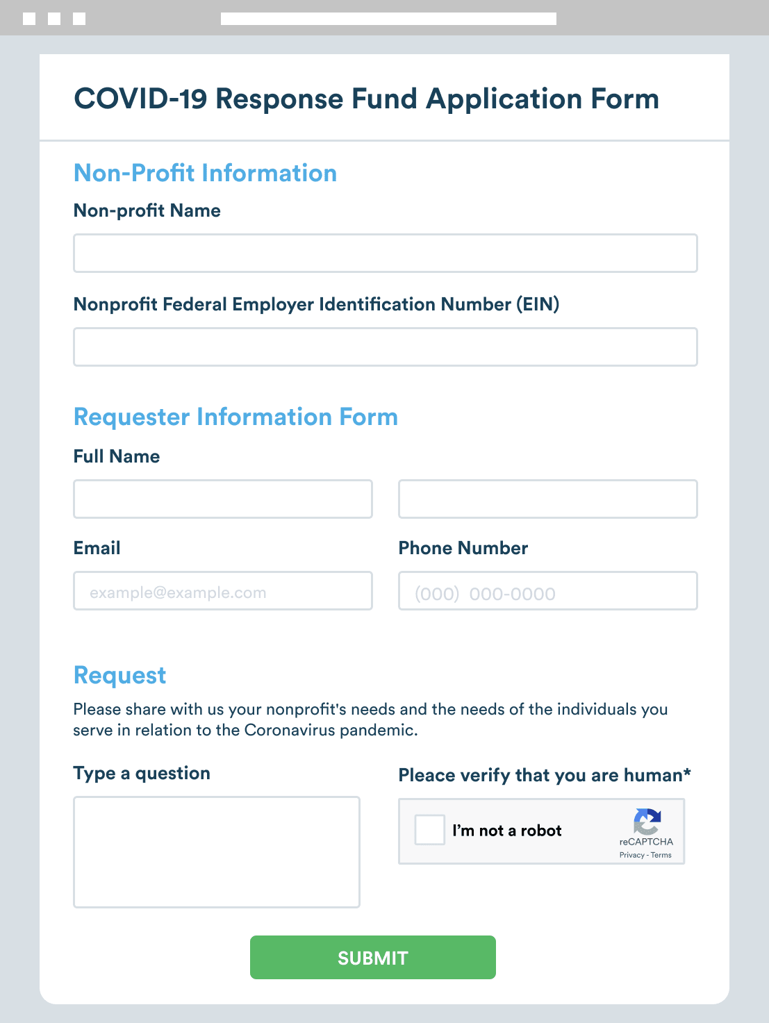 Application Form