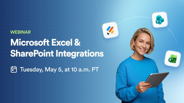 Webinar: Jotform Microsoft Excel & Sharepoint Integration