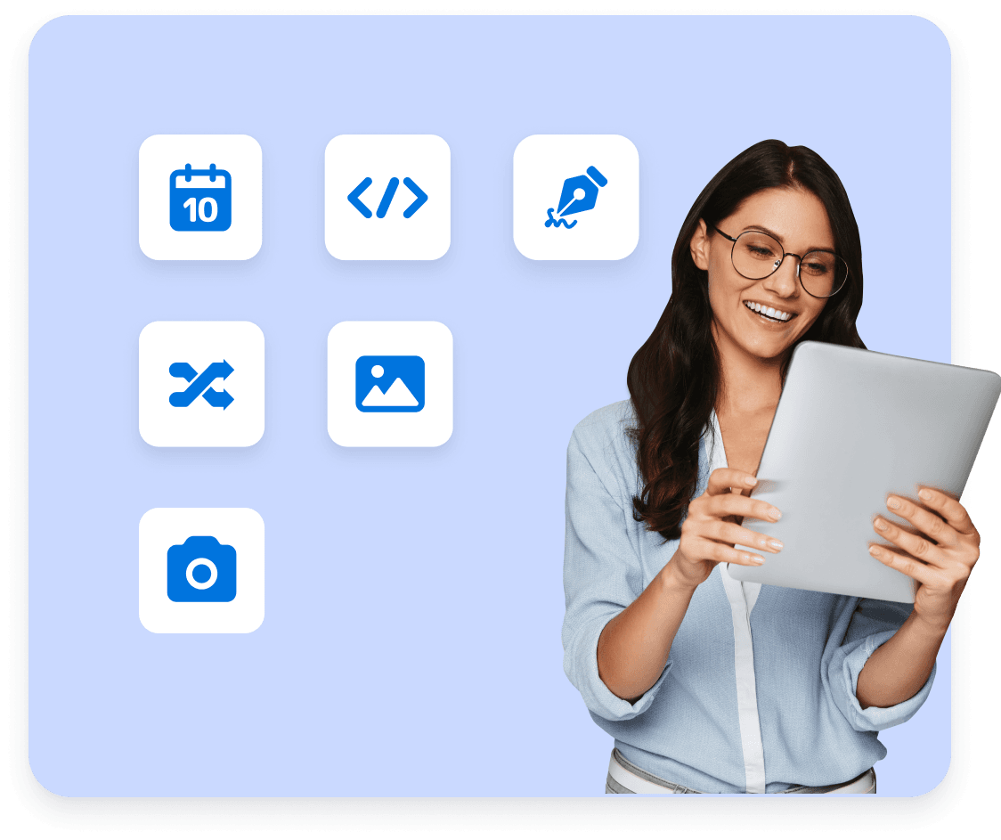 Navigating products and features