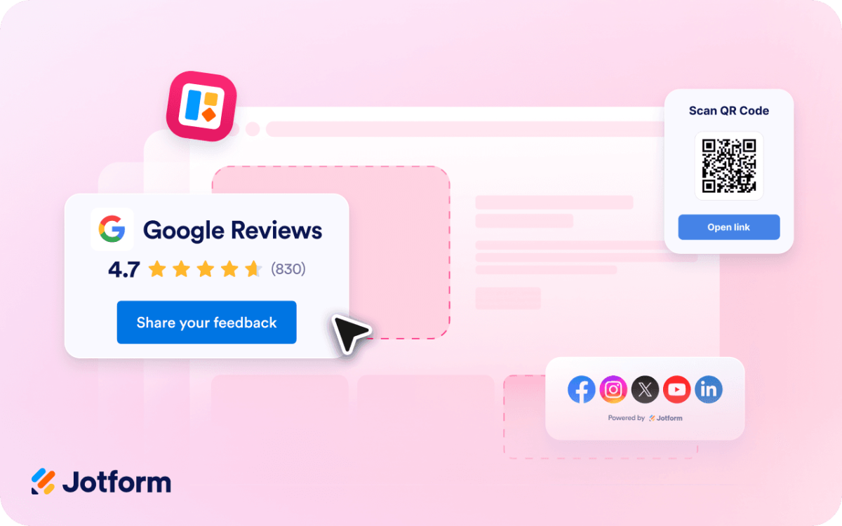 Add more widgets as your business grows