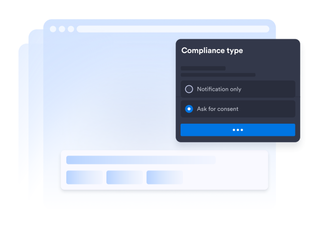 Choose How Visitors Give Consent