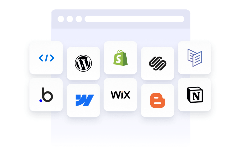 Works on most websites and platforms