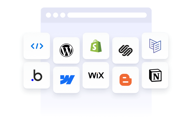 Works on most websites and platforms