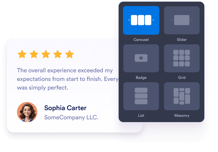 Customize your widget