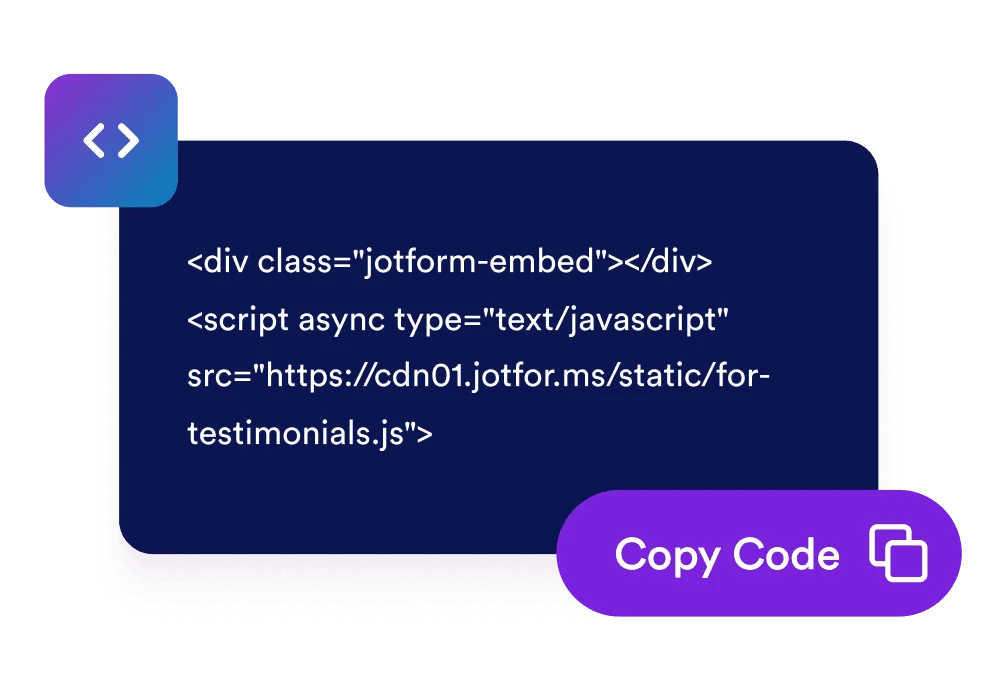 Embed it on your website