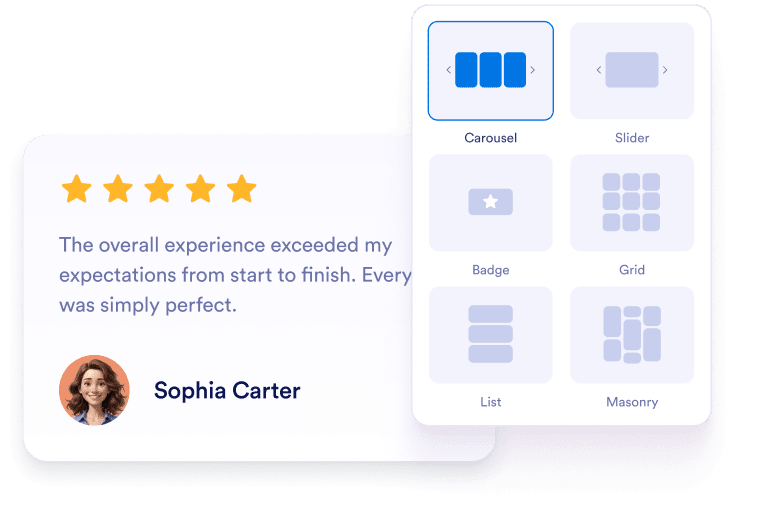 Customize your widget