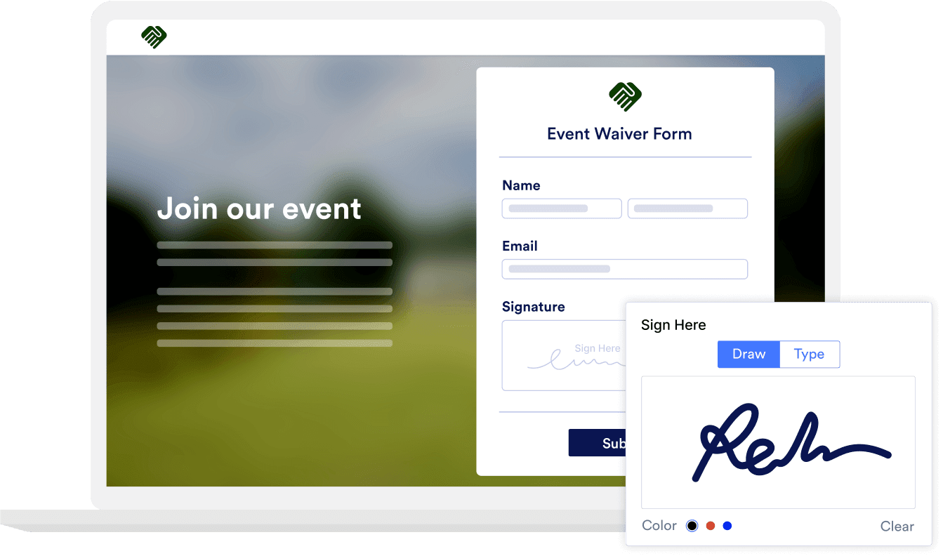 Collect signatures online