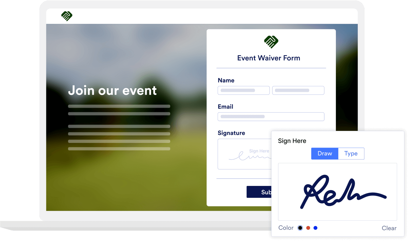 Collect signatures online